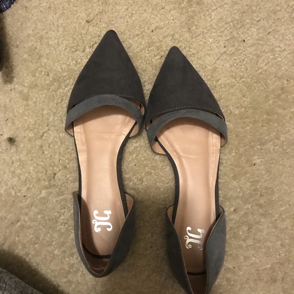 Grey flats